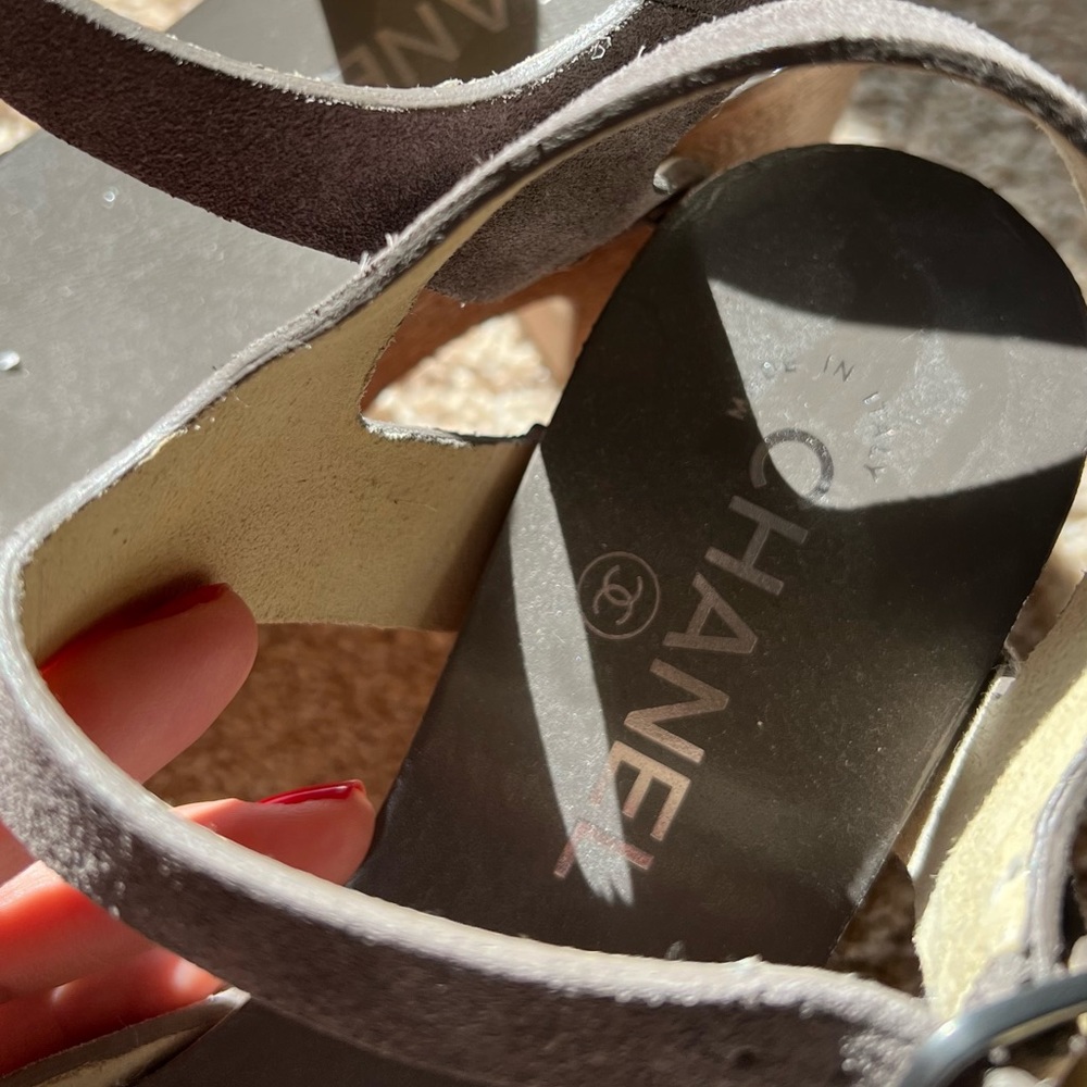 Vintage Chanel Wedges